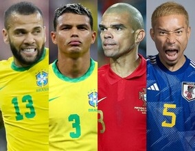 ４バックはD・アウベス、T・シウバ、ペペ、長友佑都！欧州有名サイトがカタールW杯出場の“ベテランベスト11”を選出