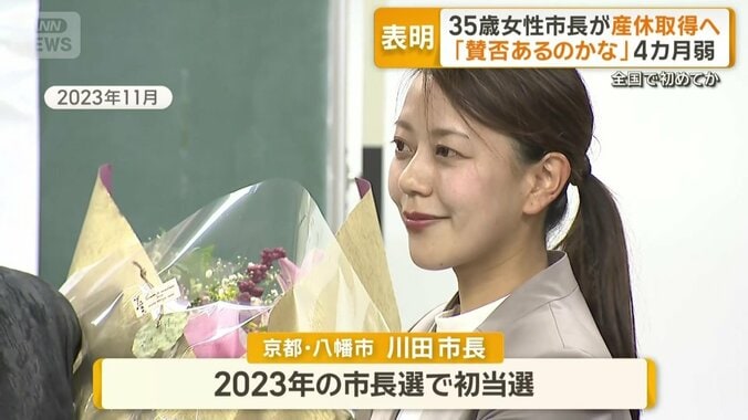 2023年の市長選で初当選