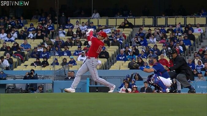 大谷翔平、WBC後復帰戦で初ヒット 開幕戦へ好調アピールにファン「キター！」「待ってました」 1枚目