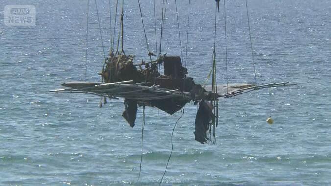 「平和の在り方を考えるきっかけに」81年の時を経て海底から…『紫電改』引き揚げ　 1枚目