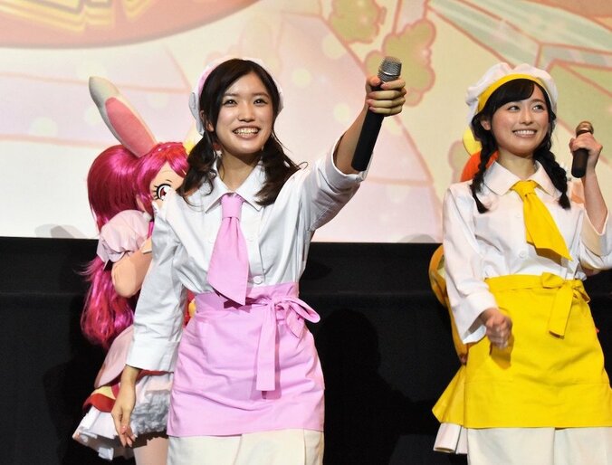 美山加恋、福原遥、水瀬いのりの想い出スイーツは？  『映画キラキラ☆プリキュアアラモード』舞台挨拶 3枚目