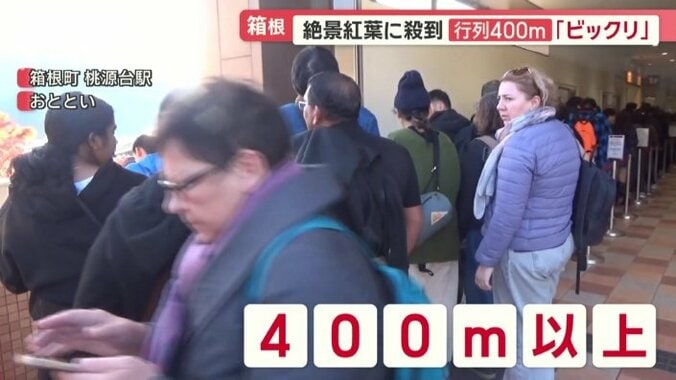 列は400m以上