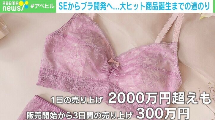 痛みや苦しさから解放されたくて… “悩み”をきっかけにSEから女性用下着の開発へ 大ヒット商品誕生までの道のり