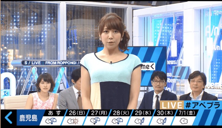 【美人気象予報士・穂川果音コスプレまとめ】放送事故から七夕・織姫まで