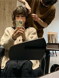 原田龍二の嫁『ヘアカット&パーマ』