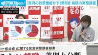「政府の対策機能せず」新型コロナ第6波　病院の実態調査