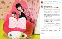 菊地亜美、愛娘とのサンリオピューロランドショットを披露し「幸せそう～」「おそろコーデかわいい」の声