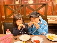 森渉『母子の表情が似てきた(￣∀￣)』