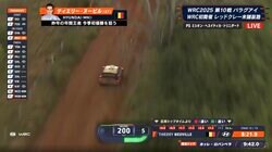 「泥汚れで半分見えん」 悪路→“突然の雨”の劣悪下も時速200キロ！ 「だいぶ暴れてますね」世界王者の“綱渡り走法”に反響続々