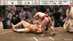 炎鵬、鮮やか“かいなひねり”に「技あり」「やりおった」「お見事！」館内は割れんばかりの拍手