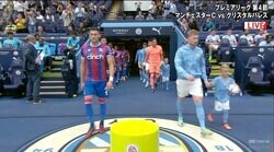 イングランドに“亀仙人”降臨！？　スキンヘッド、サングラス、白い髭……完成度の高さに実況・倉敷保雄氏も思わず反応