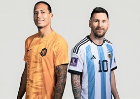 「僕らの攻撃時に休んでる」ファン・ダイクがメッシに言及！指揮官も「ボールを失った時、あまり守備に参加しない」【W杯】