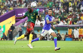 主力温存ブラジルが土壇場被弾でカメルーンに金星献上…首位通過決定でR16では韓国と対戦《カタールW杯》