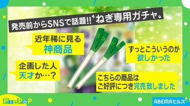 発売前からネットで話題“ネギ専用ガチャ”が登場 買い物に便利な神商品 ...