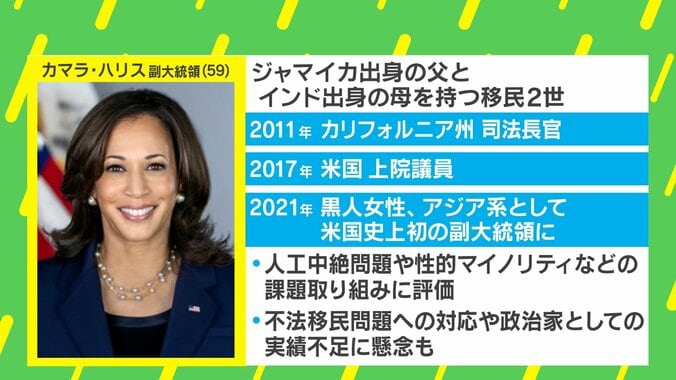 【写真・画像】ハリス氏の強みと弱みは？ 専門家「分断と拮抗の中、現在の差は誤差のようなもの」　2枚目