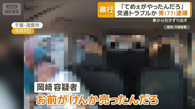 「お前がけんか売ったんだろ」