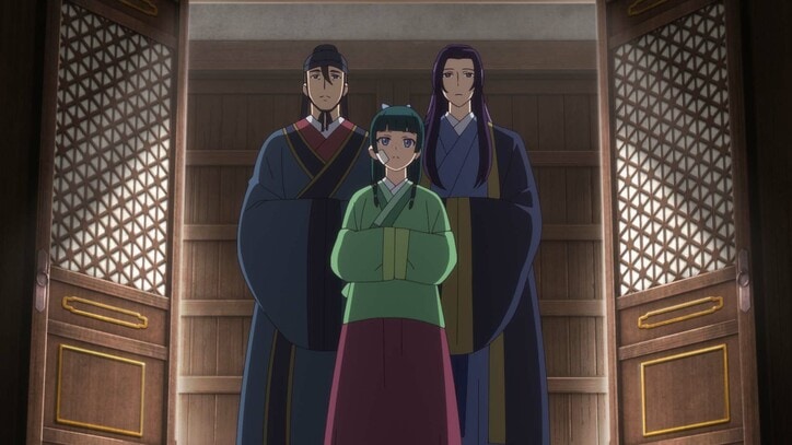 アニメ「薬屋のひとりごと」20話場面カット