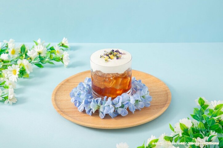【写真・画像】“お花畑”がコンセプト！「葬送のフリーレンカフェ～Flower Garden～」期間限定オープン　9枚目