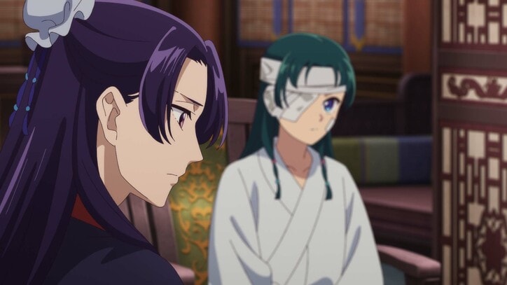 アニメ「薬屋のひとりごと」20話場面カット 壬氏、猫猫