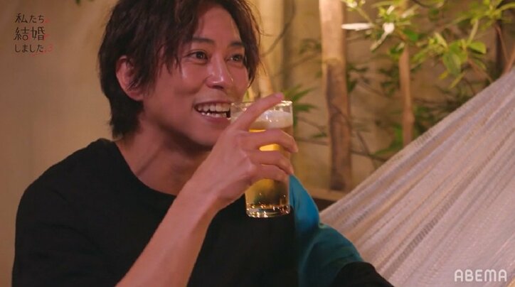 ぱるる、佐野岳を見つめ優しく「がっくん」佐野はガチ照れ「酒飲まないとできない」『私たち結婚しました3』第7話