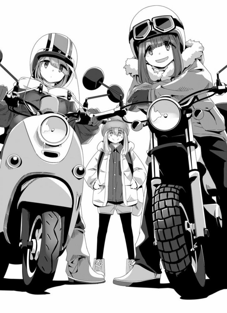 「ゆるキャン」原作・あfろ氏の3期制作決定祝福イラスト