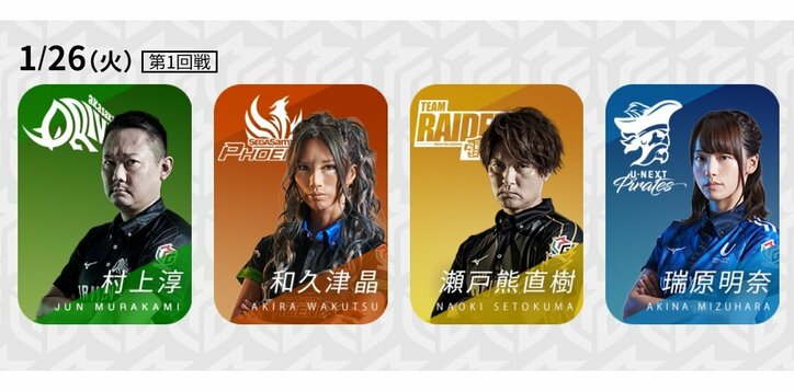 リーグ順位4・5・7・8位の猛烈な削り合い 浮上のきっかけか、撃沈への加速か…／麻雀・Mリーグ