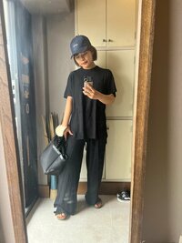 クロ『今日の格好⋈冷感セットアップ』