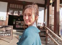 「綺麗すぎて眩しい」「浴衣セクシー」衛藤美彩、色気溢れる振り返りショットにファン悶絶