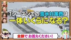 1シーズンの雪氷対応費は驚愕の金額！ 関越自動車道の意外な事実にスタジオは悲鳴「これは大変…そんなかかるんだ……」