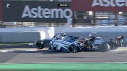 サーキット騒然…日本最速レースでマシンが宙に浮くアクシデント、シーズン最終戦でまさかの波乱【スーパーフォーミュラ】