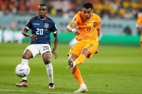 絶好調ガクポが２戦連発！開始わずか６分、鮮烈ミドルで連勝目ざすオランダに先制点をもたらす【W杯A組】