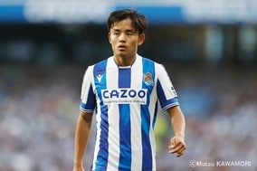 レアル・ソシエダが公式戦7連勝！…久保建英は75分までプレーも見せ場作れず