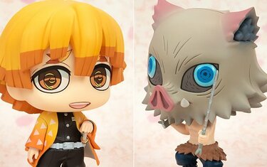 鬼滅の刃」ちみメガ第2弾『我妻善逸＆嘴平伊之助 セット』登場