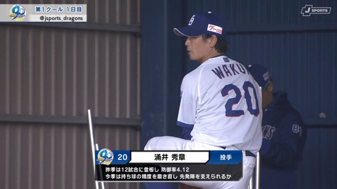 ドラゴンズの涌井秀章投手