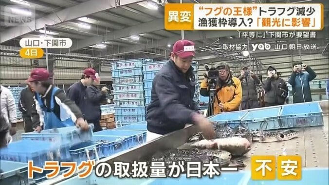 山口・下関市の漁業関係者は不安