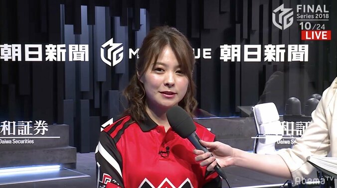 親の役満に勝る二階堂亜樹の安定感　大逆転トップでチーム4勝目／麻雀・Mリーグ2018 朝日新聞ファイナルシリーズ 1枚目