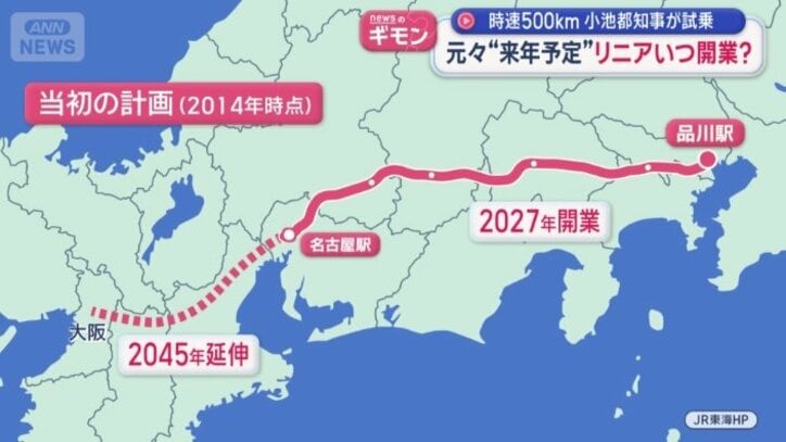当初の計画（2014年時点）