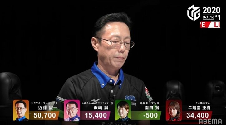 「ご無沙汰しております!」新シーズンの“夢芝居”が幕開け 近藤誠一が初勝利/麻雀・Mリーグ