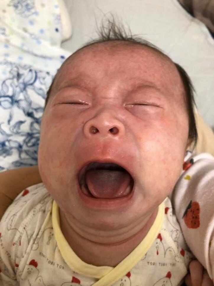 キンタロー。“信じられないくらい”泣いた娘「何すんのよーーー　！！」