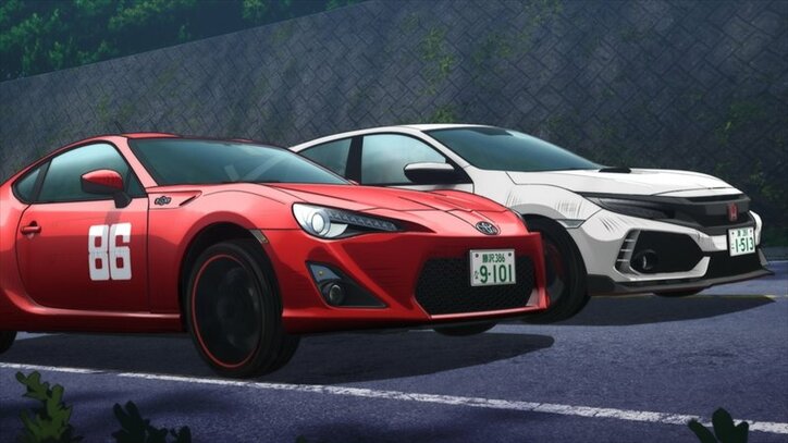 アニメ『MFゴースト』トヨタvs.ホンダ、ランボルギーニvs.フェラーリなど因縁の対決!第5話先行カット&あらすじ解禁