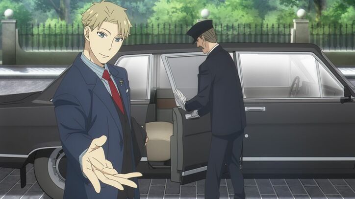 アニメ「スパイファミリー」26話場面カット ロイド