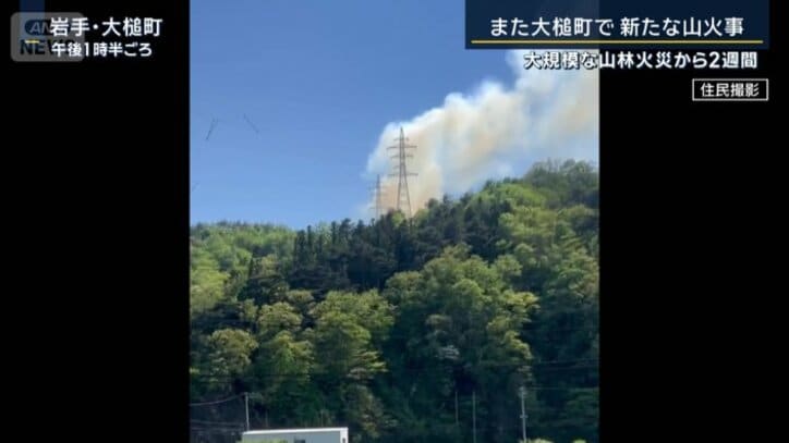 通報の直後に撮影された映像
