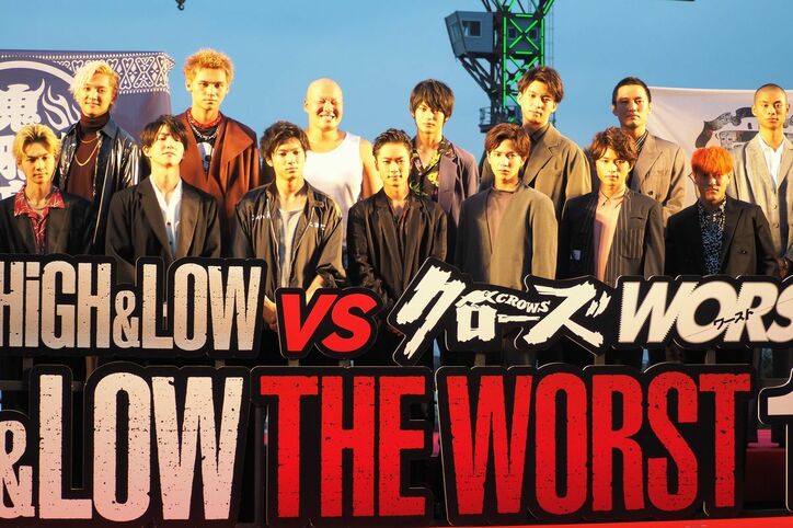 川村壱馬、志尊淳、山田裕貴、吉野北人らに400名熱狂「轟かせて！」映画『HiGH&LOW THE WORST』