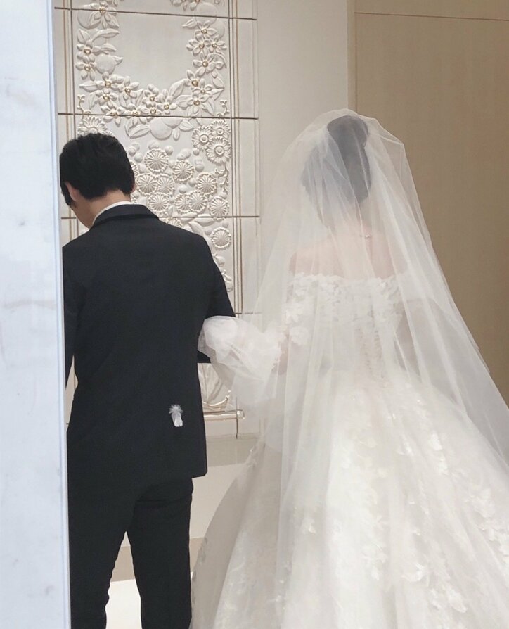 栄藤仁美、葉加瀬マイの結婚式の様子を公開「お互いがお互いを愛する気持ちが伝わる挙式でした」