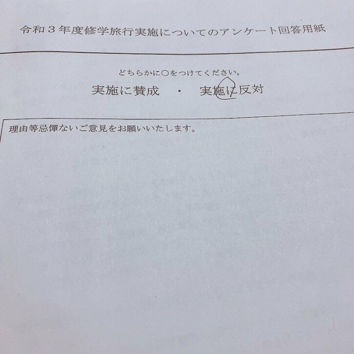 ギャルママ 日菜あこ 中学校からのプリントに困惑 回答に困る 話題 Abema Times