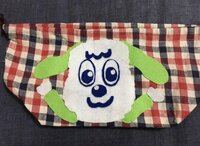 金田朋子&森渉、娘・千笑ちゃんに手作りしたお弁当袋を公開「我ながら満足な出来」