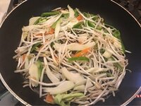 水野真紀『焼きそばの残り野菜で』