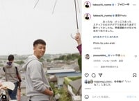 竹内涼真、新木優子が撮影した“振り向き笑顔ショット”披露「かっこよすぎる」「優勝」とファン絶賛