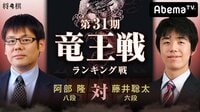 第31期 竜王戦 ランキング戦 阿部隆八段 対 藤井聡太六段 | AbemaTV(アベマTV)