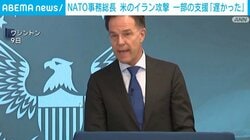 NATO事務総長 米のイラン攻撃 一部の支援「遅かった」